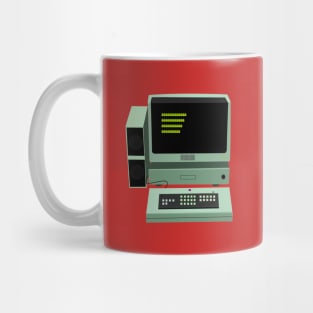 Old Computer Mug